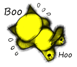 Soft hair Nekoron (English) sticker #9077484