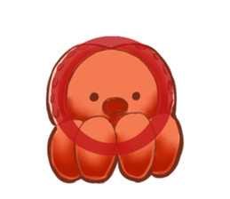 Old octopus sticker #9077658