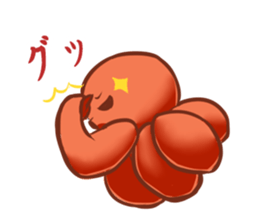 Old octopus sticker #9077660