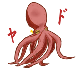 Old octopus sticker #9077689