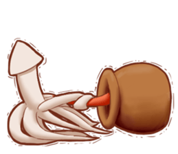 Old octopus sticker #9077695