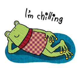 Frog special ! sticker #9078071