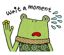 Frog special ! sticker #9078085