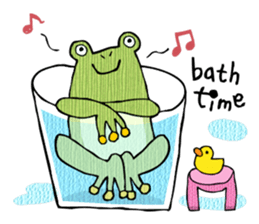 Frog special ! sticker #9078086