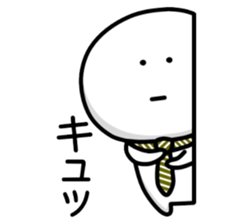 White guy of different dimension ver.2 sticker #9078146