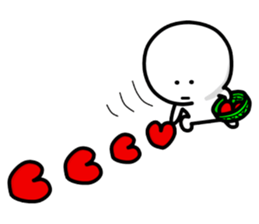 White guy of different dimension ver.2 sticker #9078150