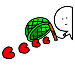 White guy of different dimension ver.2 sticker #9078151