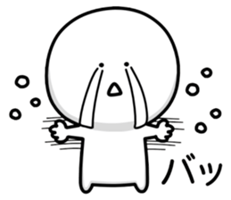 White guy of different dimension ver.2 sticker #9078153