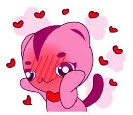 Bluecat the second words sticker #9078545