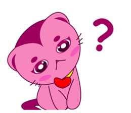 Bluecat the second words sticker #9078550