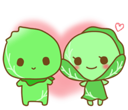 Vegetables friends! sticker #9078891