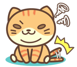 Nekonoke ~Sometimes cheeky cat~ sticker #9079180