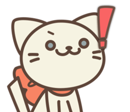 Nekonoke ~Sometimes cheeky cat~ sticker #9079184