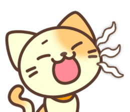 Nekonoke ~Sometimes cheeky cat~ sticker #9079186