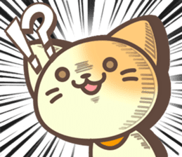 Nekonoke ~Sometimes cheeky cat~ sticker #9079199