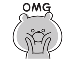 Mr. daily bear 2 sticker #9079524