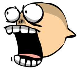 shock sticker sticker #9079704