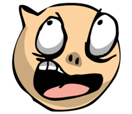 shock sticker sticker #9079712