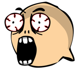 shock sticker sticker #9079725