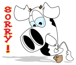 Wow Cow sticker #9080057