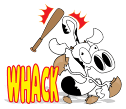 Wow Cow sticker #9080058