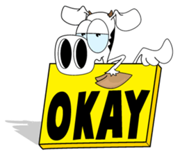 Wow Cow sticker #9080064