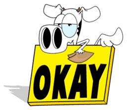 Wow Cow sticker #9080064