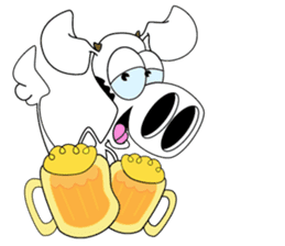 Wow Cow sticker #9080065