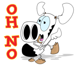 Wow Cow sticker #9080066
