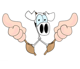 Wow Cow sticker #9080067