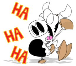 Wow Cow sticker #9080069