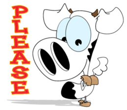 Wow Cow sticker #9080071