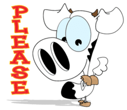 Wow Cow sticker #9080071
