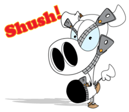 Wow Cow sticker #9080072