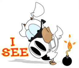 Wow Cow sticker #9080075