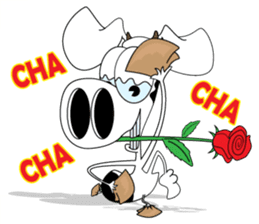 Wow Cow sticker #9080078