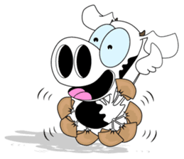 Wow Cow sticker #9080079