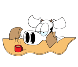 Wow Cow sticker #9080082