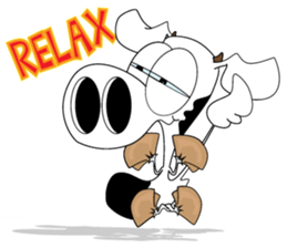 Wow Cow sticker #9080084