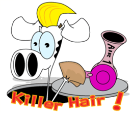 Wow Cow sticker #9080085