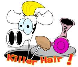 Wow Cow sticker #9080085