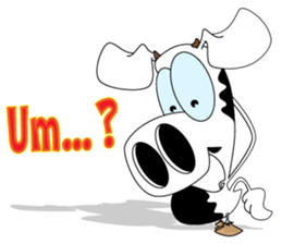 Wow Cow sticker #9080087