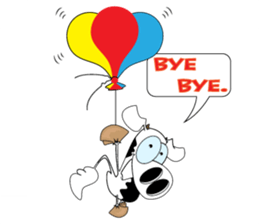 Wow Cow sticker #9080088