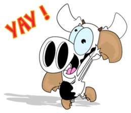 Wow Cow sticker #9080089