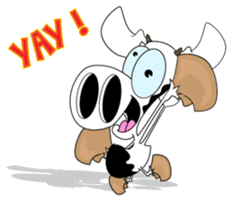 Wow Cow sticker #9080089