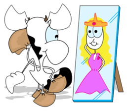 Wow Cow sticker #9080090