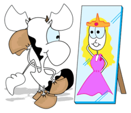 Wow Cow sticker #9080090