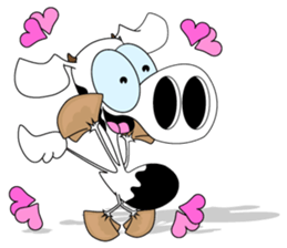 Wow Cow sticker #9080091