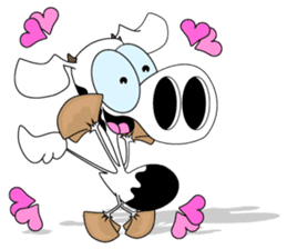 Wow Cow sticker #9080091