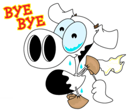 Wow Cow sticker #9080092